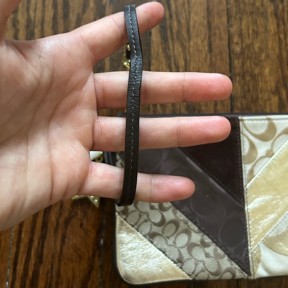 Coach Patchwork Collection Wristlet - Picture 4 of 11